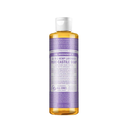 Dr Bronner's Lavender Liquid Castile Soap 237ml