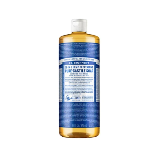 Dr Bronners Peppermint Castile 944ml