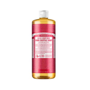 Dr Bronner's Rose Liquid Castile Soap 944ml