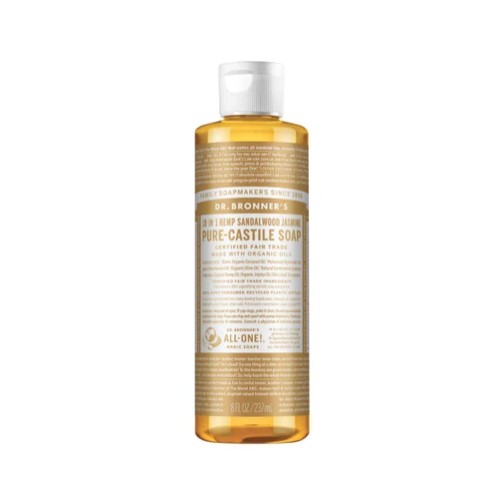 Dr Bronner's Sandalwood & Jasmine Liquid Castile Soap 237ml