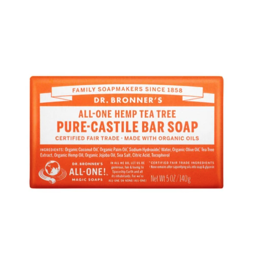 Dr Bronner's Tea Tree Castile Bar Soap