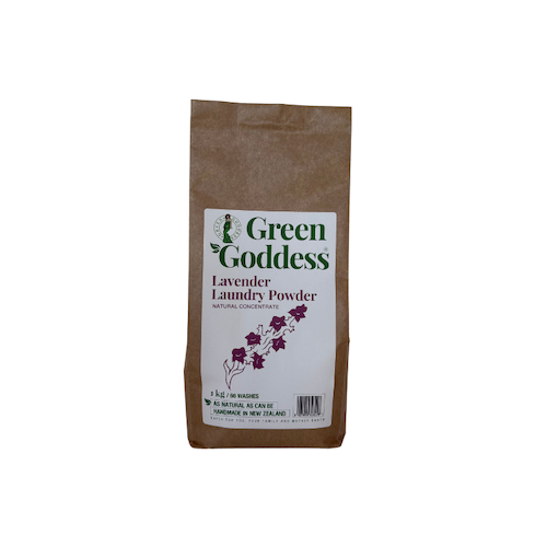 Green Goddess Natural Laundry Powder Lavender 1kg Econic Bag