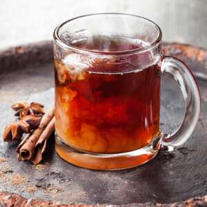 digestive chai tea with star anise liquorice