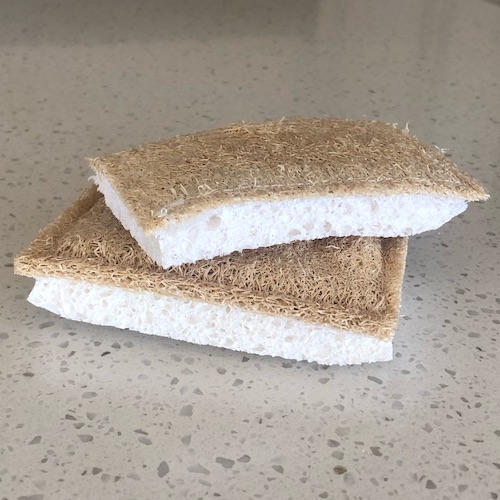 Natural eco sponges, duo pack