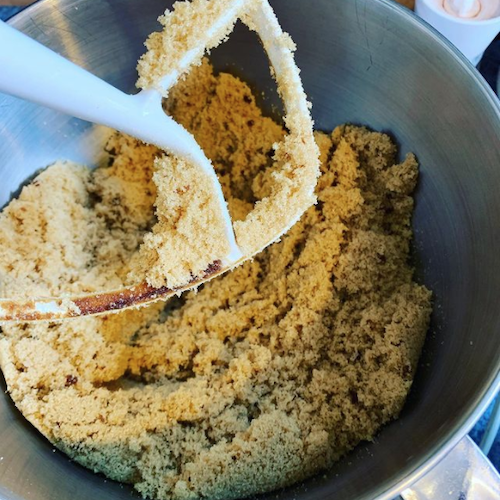 DIY brown sugar in bowl