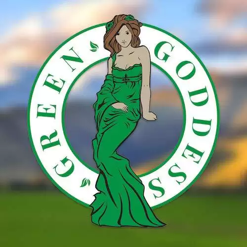 Green Goddess circle logo