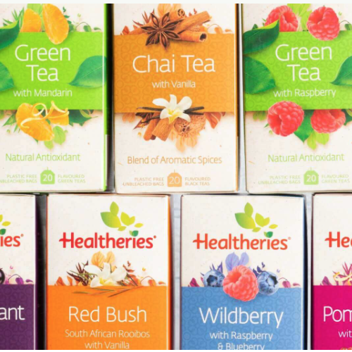 healtheries plastic free herbal teas