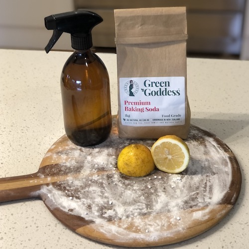 DIY Natural Kitchen Cutting Board Sanitizer • New Life On A Homestead