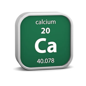 Calcium material sign