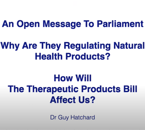 therapeutic products bill guy hatchard