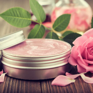Rose petal moisturising cream