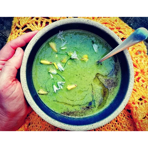 weedy green soup