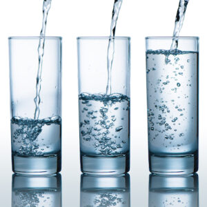 water glasses
