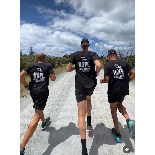 Run for hope Auckland marathon