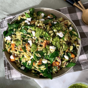 pumpkin pesto pasta