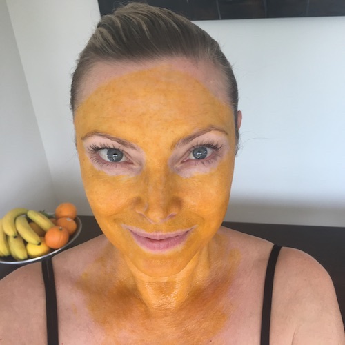 turmeric face mask