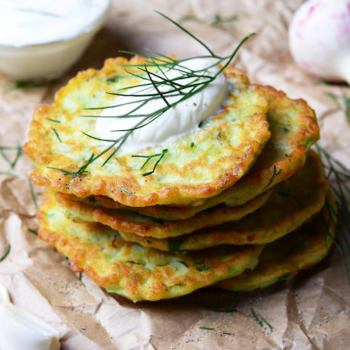 fennel frond fritters